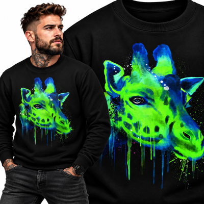 BLUZA  ZWIERZĘTA   ŻYRAFA 1